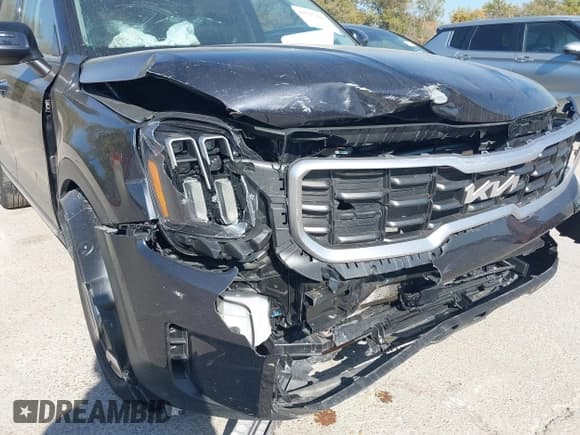 ✅ 2025 Kia Telluride S • VIN: 5XYP64GC1SG637271 • Lot: 43715203. Listed on IAAI with 13,315 mi. Free auction sales archive from the USA and detailed vehicle history report at DreamBid. Image 6.