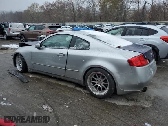 ✅ 2003 Infiniti G35 w/Leather • VIN: JNKCV54E03M214080 • Lot: 92195165. Listed on Copart with 246,456 mi. Free auction sales archive from the USA and detailed vehicle history report at DreamBid. Image 2.