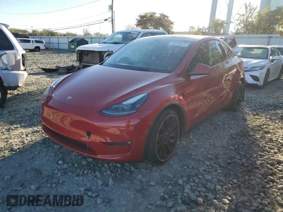 ✅ 2022 Tesla Model Y Performance • VIN: 7SAYGDEF1NF457821 • Lot: 86795615. Listed on Copart with 30,177 mi. Free auction sales archive from the USA and detailed vehicle history report at DreamBid. Image 1.