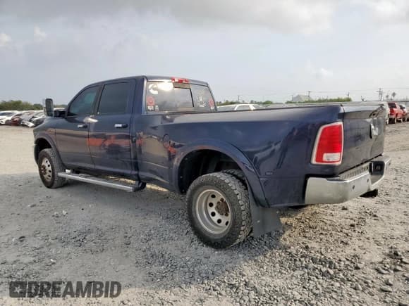 ✅ 2013 Ram 3500 Laramie • VIN: 3C63RRJL8DG591834 • Lot: 92694605. Listed on Copart with 280,982 mi. Free auction sales archive from the USA and detailed vehicle history report at DreamBid. Image 2.