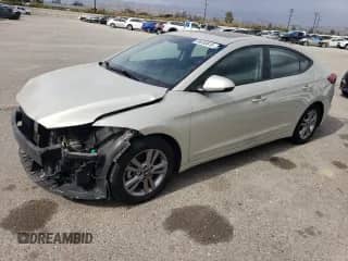 2017 Hyundai Elantra Limited с VIN KMHD84LF9HU247373, выставлен на аукционе Copart как лот 86333815 с пробегом 33 021 миль миль и Списание • Salvage title. История ставок и продаж доступна на DreamBid. Изображение 1.