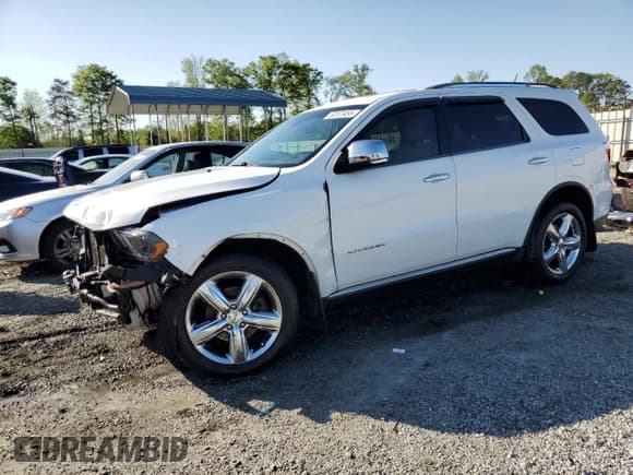 ✅ 2013 Dodge Durango Citadel • VIN: 1C4SDHET2DC668398 • Lot: 52073495. Listed on Copart with 236,647 mi. Free auction sales archive from the USA and detailed vehicle history report at DreamBid. Image 1.