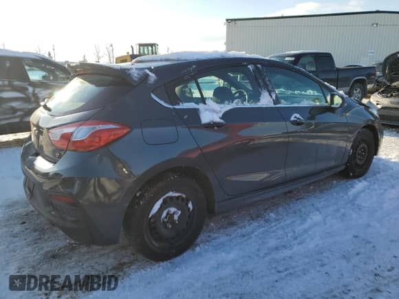 2018 Chevrolet Cruze LT with VIN 3G1BD6SM5JS555626, listed as a Copart auction lot 42378634 with 80,185 mi miles and Salvage title. Bid and sale history available at DreamBid. Image 3.