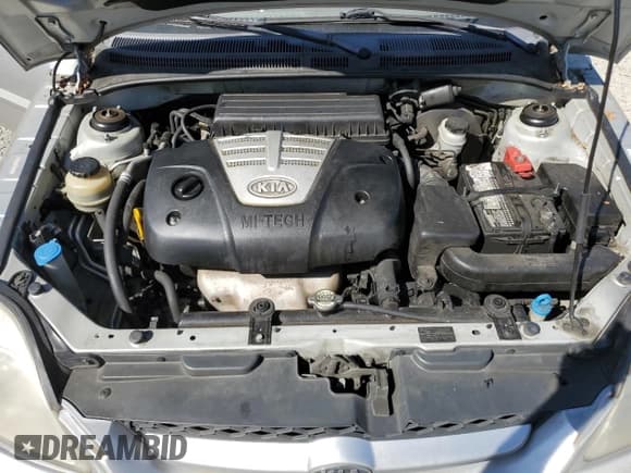 ✅ 2005 Kia Rio • VIN: KNADC125856373439 • Lot: 53529125. Listed on Copart with 106,822 mi. Free auction sales archive from the USA and detailed vehicle history report at DreamBid. Image 11.