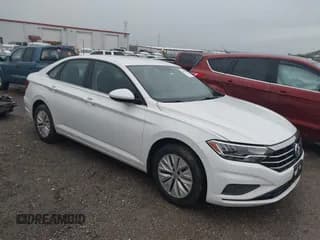 ✅ 2019 Volkswagen Jetta S • VIN: 3VWC57BUXKM022575 • Lot: 43531435. Listed on IAAI with 75,444 mi. Free auction sales archive from the USA and detailed vehicle history report at DreamBid. Image 1.