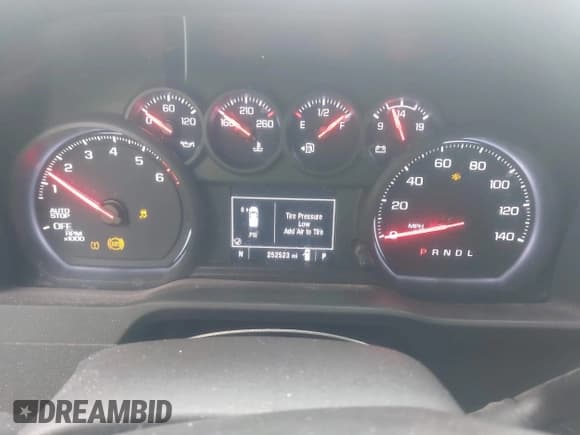 ✅ 2023 Chevrolet Silverado 1500 Work Truck • VIN: 3GCNAAEK8PG365227 • Lot: 43523632. Listed on IAAI with 252,253 mi. Free auction sales archive from the USA and detailed vehicle history report at DreamBid. Image 15.