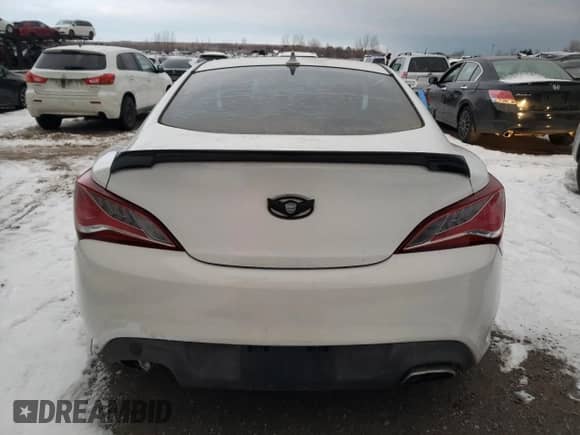 2013 Hyundai Genesis Coupe R-Spec с VIN KMHHT6KD2DU106165, выставлен на аукционе Copart как лот 87805935 с пробегом 135 401 миль миль и Чистый • Clean title. История ставок и продаж доступна на DreamBid. Изображение 6.