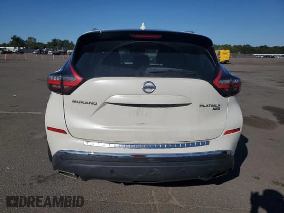 ✅ 2020 Nissan Murano Platinum • VIN: 5N1AZ2DS9LN166263 • Lot: 71627035. Listed on Copart with 36,497 mi. Free auction sales archive from the USA and detailed vehicle history report at DreamBid. Image 6.