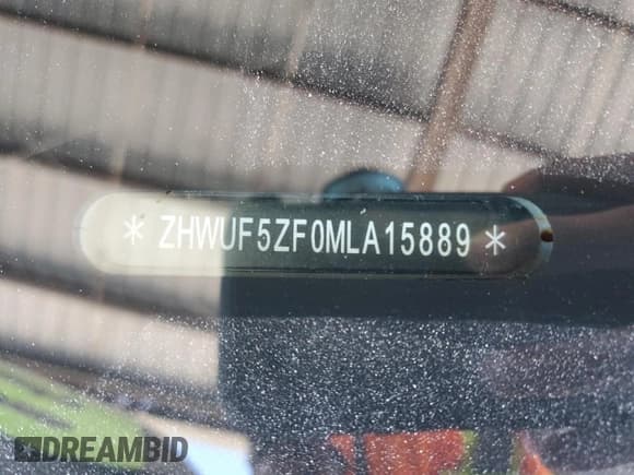 ✅ 2021 Lamborghini Huracan • VIN: ZHWUF5ZF0MLA15889 • Lot: 45633785. Listed on Copart with 58,037 mi. Free auction sales archive from the USA and detailed vehicle history report at DreamBid. Image 13.