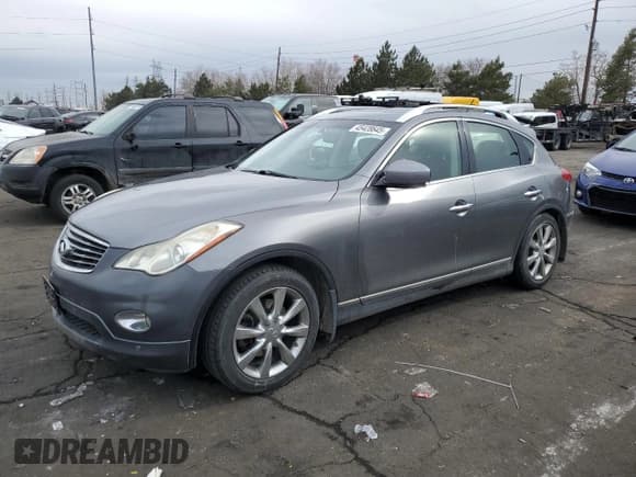 ✅ 2012 Infiniti EX Journey • VIN: JN1AJ0HR3CM451086 • Lot: 45428645. Listed on Copart with 170,555 mi. Free auction sales archive from the USA and detailed vehicle history report at DreamBid. Image 1.