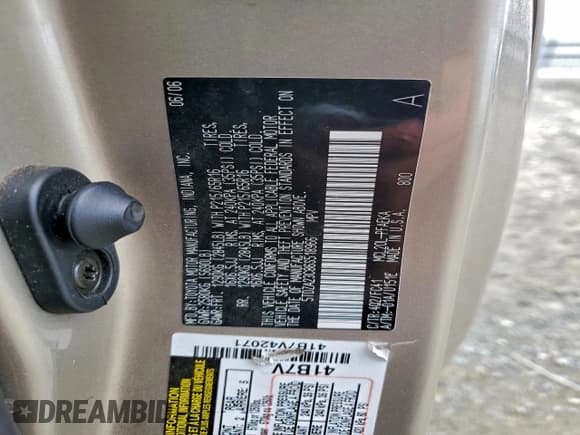 ✅ 2006 Toyota Sienna LE • VIN: 5TDZA23C86S518966 • Lot: 94360285. Listed on Copart with 130,131 mi. Free auction sales archive from the USA and detailed vehicle history report at DreamBid. Image 13.