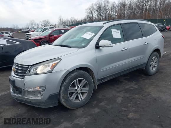✅ 2016 Chevrolet Traverse LT • VIN: 1GNKVGKD6GJ347363 • Lot: 41676104. Listed on IAAI with 116,502 mi. Free auction sales archive from the USA and detailed vehicle history report at DreamBid. Image 2.