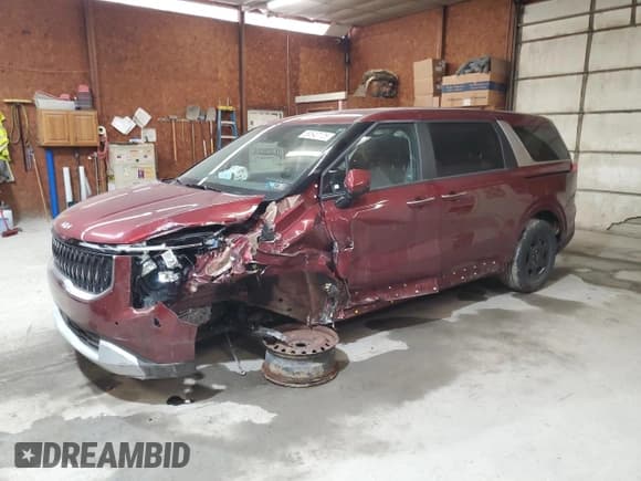 ✅ 2025 Kia Carnival LX • VIN: KNDNB5K35S6474787 • Лот: 59540125. Опубликован ранее на Copart с пробегом 8 819 миль. Бесплатный доступ к архиву аукционных продаж из США и подробный отчёт об истории автомобиля на DreamBid. Изображение 1.