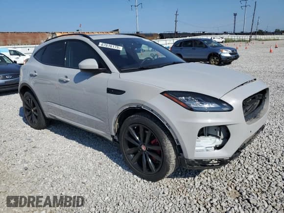 ✅ 2019 Jaguar E-Pace R-Dynamic S • VIN: SADFT2GX3K1Z68059 • Lot: 67616175. Listed on Copart with 50,477 mi. Free auction sales archive from the USA and detailed vehicle history report at DreamBid. Image 4.