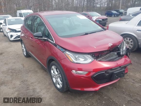 ✅ 2017 Chevrolet Bolt EV LT • VIN: 1G1FW6S0XH4190525 • Lot: 41548490. Wystawiony na IAAI z przebiegiem 54 183 mil. Bezpłatny archiwum sprzedaży aukcyjnych z USA i szczegółowy raport historii pojazdu na DreamBid. Zdjęcie 1.