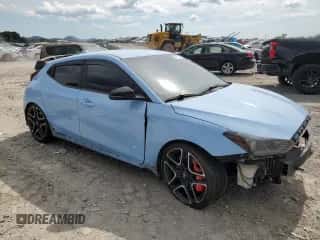 2019 Hyundai Veloster N с VIN KMHT36AHXKU002051, выставлен на аукционе Copart как лот 69142764 с пробегом 82 437 миль миль и Списание • Salvage title. История ставок и продаж доступна на DreamBid. Изображение 4.