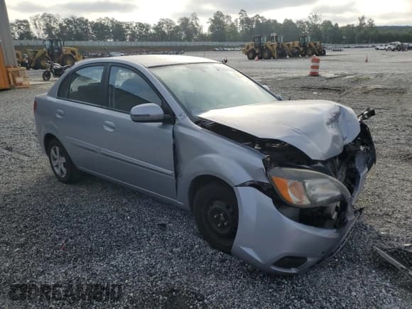 ✅ 2010 Kia Rio LX • VIN: KNADH4A36A6656371 • Lot: 64605635. Listed on Copart with 147,022 mi. Free auction sales archive from the USA and detailed vehicle history report at DreamBid. Image 4.