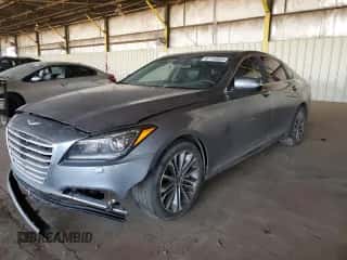 2016 Hyundai Genesis 3.8L with VIN KMHGN4JE2GU116641, listed as a Copart auction lot 67149684 with 130,378 mi miles and Clean title. Bid and sale history available at DreamBid. Image 1.