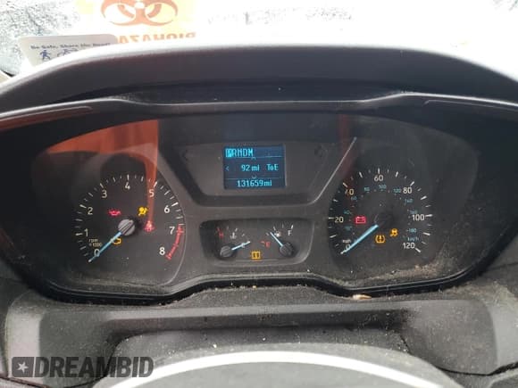 ✅ 2016 Ford Transit Cargo • VIN: 1FTYR1ZM7GKA22838 • Lot: 66450845. Listed on Copart with 131,659 mi. Free auction sales archive from the USA and detailed vehicle history report at DreamBid. Image 9.