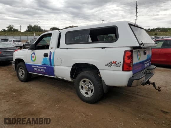 ✅ 2003 Chevrolet Silverado 1500 Work Truck • VIN: 1GCEK14V53Z295088 • Лот: 69999034. Опубликован ранее на Copart с пробегом Не указан. Бесплатный доступ к архиву аукционных продаж из США и подробный отчёт об истории автомобиля на DreamBid. Изображение 2.