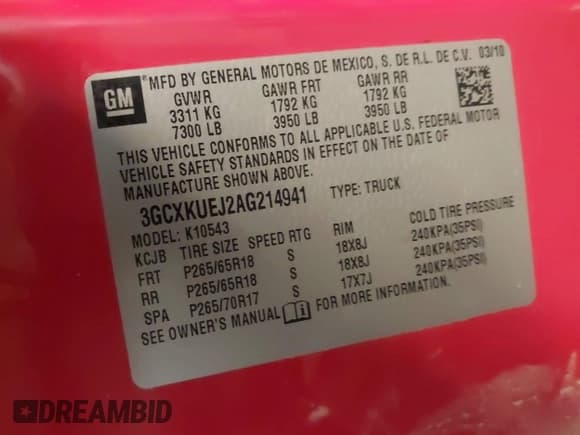 ✅ 2010 Chevrolet Silverado 1500 1HY • VIN: 3GCXKUEJ2AG214941 • Lot: 41221547. Listed on IAAI with 199,365 mi. Free auction sales archive from the USA and detailed vehicle history report at DreamBid. Image 9.