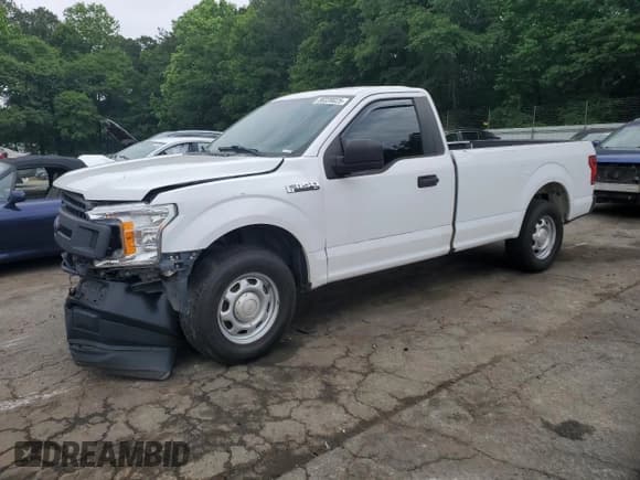 ✅ 2018 Ford F-150 XL • VIN: 1FTMF1CB1JKD24020 • Lot: 56339025. Listed on Copart with 171,347 mi. Free auction sales archive from the USA and detailed vehicle history report at DreamBid. Image 1.