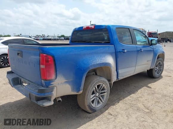 ✅ 2021 Chevrolet Colorado 2WD Work Truck • VIN: 1GCGSBEA4M1193596 • Lot: 42347731. Wystawiony na IAAI z przebiegiem 72 741 mil. Bezpłatny archiwum sprzedaży aukcyjnych z USA i szczegółowy raport historii pojazdu na DreamBid. Zdjęcie 4.