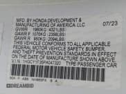 ✅ 2023 Honda Accord EX • VIN: 1HGCY1F35PA047320 • Лот: 43617971. Опубликован ранее на IAAI с пробегом 41 239 миль. Бесплатный доступ к архиву аукционных продаж из США и подробный отчёт об истории автомобиля на DreamBid. Изображение 9.