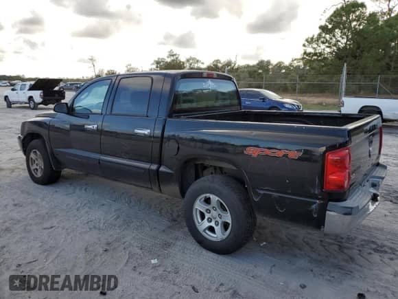 2006 Dodge Dakota SLT with VIN 1D7HE48K16S569329, listed as a Copart auction lot 80106734 with 173,939 mi miles and Clean title. Bid and sale history available at DreamBid. Image 2.
