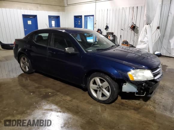 ✅ 2013 Dodge Avenger SE • VIN: 1C3CDZAB7DN718809 • Lot: 82471174. Listed on Copart with 146,416 mi. Free auction sales archive from the USA and detailed vehicle history report at DreamBid. Image 4.