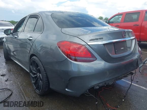 ✅ 2019 Mercedes-Benz C 43 AMG • VIN: 55SWF6EB9KU292191 • Lot: 42231741. Listed on IAAI with 80,572 mi. Free auction sales archive from the USA and detailed vehicle history report at DreamBid. Image 3.