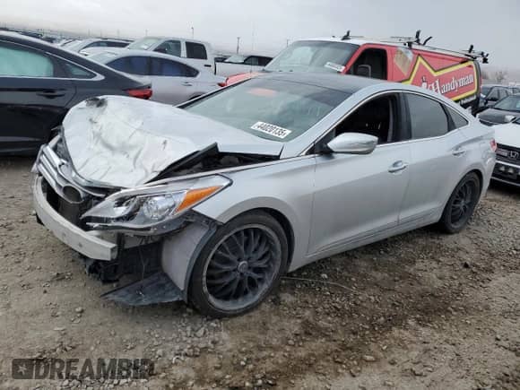 2012 Hyundai Azera with VIN KMHFH4JG4CA149205, listed as a Copart auction lot 44020135 with Not provided miles and Salvage title. Bid and sale history available at DreamBid. Image 1.