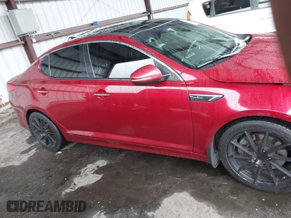 ✅ 2014 Kia Optima SX Turbo • VIN: 5XXGR4A60EG286453 • Lot: 41661379. Listed on IAAI with 163,206 mi. Free auction sales archive from the USA and detailed vehicle history report at DreamBid. Image 13.