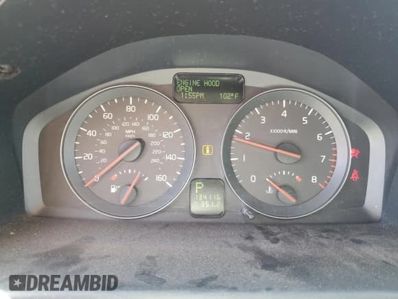 ✅ 2008 Volvo S40 2.4L • VIN: YV1MS382X82365279 • Lot: 66630494. Listed on Copart with 134,116 mi. Free auction sales archive from the USA and detailed vehicle history report at DreamBid. Image 9.