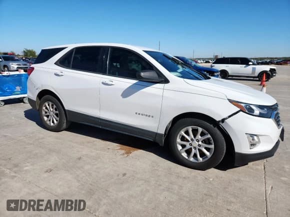 ✅ 2018 Chevrolet Equinox LS • VIN: 3GNAXHEVXJS534823 • Лот: 90801605. Опубликован ранее на Copart с пробегом 125 733 миль. Бесплатный доступ к архиву аукционных продаж из США и подробный отчёт об истории автомобиля на DreamBid. Изображение 4.