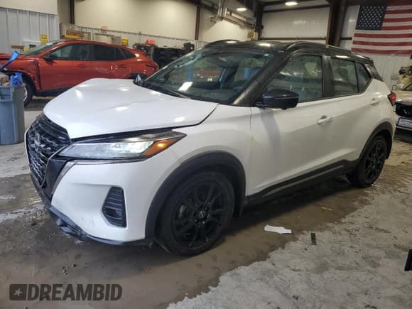 ✅ 2023 Nissan Kicks SR • VIN: 3N1CP5DV7PL476001 • Lot: 90385315. Listed on Copart with 37,067 mi. Free auction sales archive from the USA and detailed vehicle history report at DreamBid. Image 1.