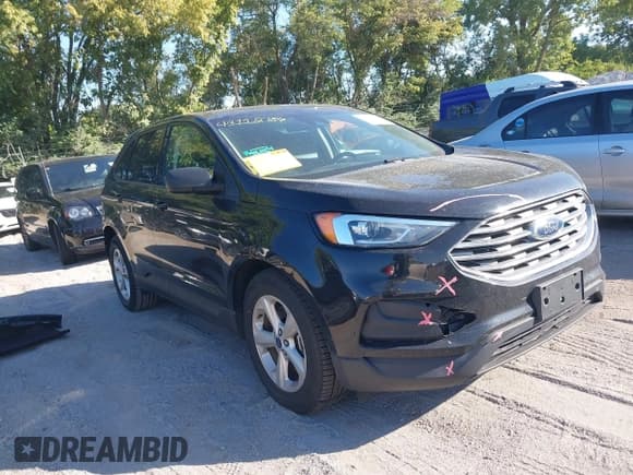 ✅ 2019 Ford Edge SE • VIN: 2FMPK4G90KBC50758 • Lot: 43112784. Listed on IAAI with 100,217 mi. Free auction sales archive from the USA and detailed vehicle history report at DreamBid. Image 1.