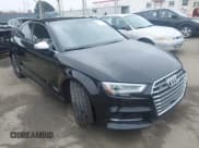 ✅ 2018 Audi S3 Premium Plus • VIN: WAUB1GFF0J1086462 • Лот: 42498470. Опубликован ранее на IAAI с пробегом 80 781 миль. Бесплатный доступ к архиву аукционных продаж из США и подробный отчёт об истории автомобиля на DreamBid. Изображение 1.