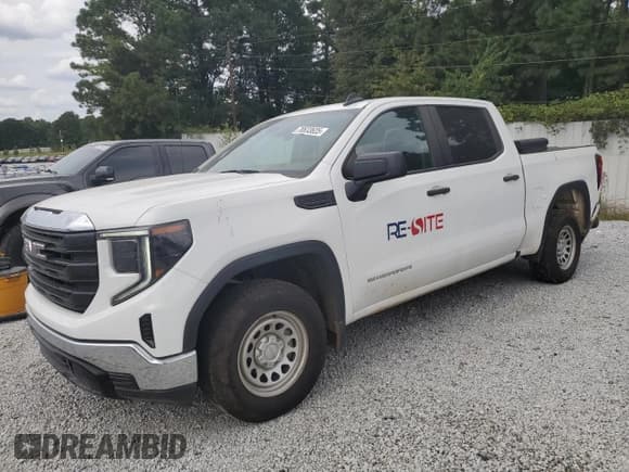 ✅ 2023 GMC Sierra 1500 Pro • VIN: 1GTPHAEK5PZ144379 • Лот: 70633625. Опубликован ранее на Copart с пробегом 83 205 миль. Бесплатный доступ к архиву аукционных продаж из США и подробный отчёт об истории автомобиля на DreamBid. Изображение 1.