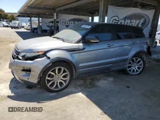 ✅ 2013 Land Rover Range Rover Evoque Dynamic Premium • VIN: SALVT2BG9DH843391 • Lot: 64852165. Listed on Copart with 125,924 mi. Free auction sales archive from the USA and detailed vehicle history report at DreamBid. Image 1.