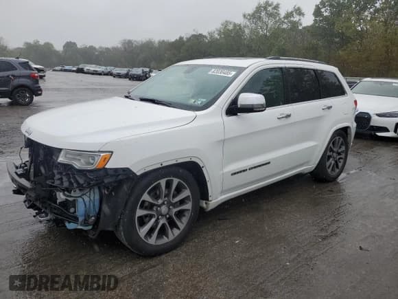 ✅ 2018 Jeep Grand Cherokee High Altitude • VIN: 1C4RJFCG5JC317885 • Lot: 82030485. Listed on Copart with 147,155 mi. Free auction sales archive from the USA and detailed vehicle history report at DreamBid. Image 1.