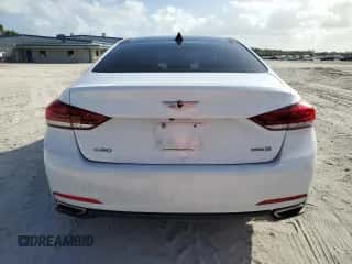 2015 Hyundai Genesis 3.8L z VIN KMHGN4JE5FU099087, wystawiony jako Copart lot #78865534 z przebiegiem 98 437 mil mil oraz Szkoda całkowita • Salvage title. Historia ofert i sprzedaży dostępna na DreamBid. Obrazek 6.