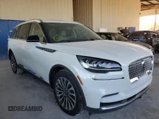 ✅ 2022 Lincoln Aviator Reserve • VIN: 5LM5J7WC1NGL13840 • Лот: 63519962. Опубликован ранее на Copart с пробегом Не указан. Бесплатный доступ к архиву аукционных продаж из США и подробный отчёт об истории автомобиля на DreamBid. Изображение 1.