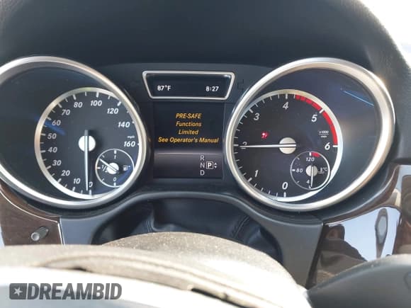 ✅ 2014 Mercedes-Benz M 350 • VIN: 4JGDA2EB8EA432840 • Lot: 42606950. Listed on IAAI with 184,364 mi. Free auction sales archive from the USA and detailed vehicle history report at DreamBid. Image 7.