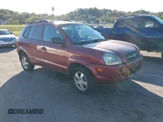 2006 Hyundai Tucson GL with VIN KM8JM12B96U445539, listed as a IAAI auction lot 43497413 with 225,987 mi miles and . Bid and sale history available at DreamBid. Image 1.