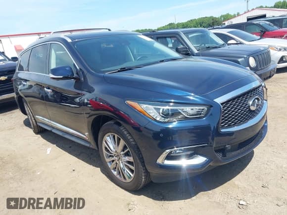 ✅ 2019 Infiniti QX60 Luxe • VIN: 5N1DL0MM8KC558892 • Лот: 42297948. Опубликован ранее на IAAI с пробегом 51 557 миль. Бесплатный доступ к архиву аукционных продаж из США и подробный отчёт об истории автомобиля на DreamBid. Изображение 1.