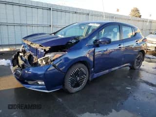 ✅ 2025 Nissan LEAF SV Plus • VIN: 1N4CZ1CV3SC560845 • Lot: 87508625. Wystawiony na Copart z przebiegiem 5 062 mil. Bezpłatny archiwum sprzedaży aukcyjnych z USA i szczegółowy raport historii pojazdu na DreamBid. Zdjęcie 1.