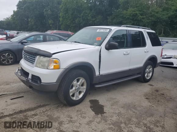 ✅ 2003 Ford Explorer XLT • VIN: 1FMZU63K53UC75710 • Lot: 69173265. Wystawiony na Copart z przebiegiem 168 459 mil. Bezpłatny archiwum sprzedaży aukcyjnych z USA i szczegółowy raport historii pojazdu na DreamBid. Zdjęcie 1.