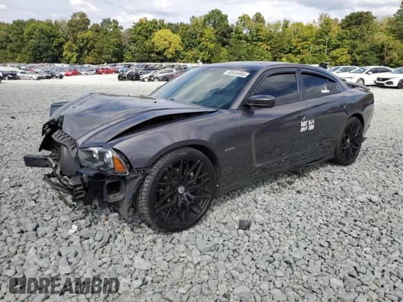 ✅ 2014 Dodge Charger RT • VIN: 2C3CDXCT1EH370154 • Lot: 80934955. Listed on Copart with 124,401 mi. Free auction sales archive from the USA and detailed vehicle history report at DreamBid. Image 1.