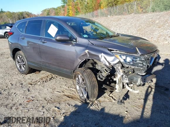 ✅ 2021 Honda CR-V EX • VIN: 2HKRW2H51MH606756 • Lot: 43474332. Wystawiony na IAAI z przebiegiem 78 725 mil. Bezpłatny archiwum sprzedaży aukcyjnych z USA i szczegółowy raport historii pojazdu na DreamBid. Zdjęcie 1.